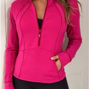 ✨ Lululemon Cold Weather Running Half Zip – Vibrant Pink – Size 2 – NWT ✨